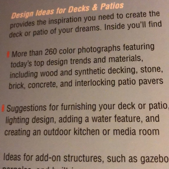 Book 📚 of Designs & Ideas for Decks, 215 pages - Picture 15 of 16